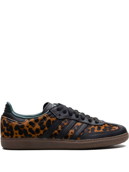 Adidas Samba OG Core Black Collegiate Green Cream White sneakers_Unique Store