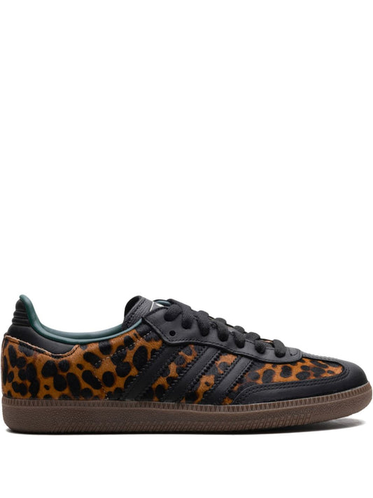 Adidas Samba OG Core Black Collegiate Green Cream White sneakers_Unique Store