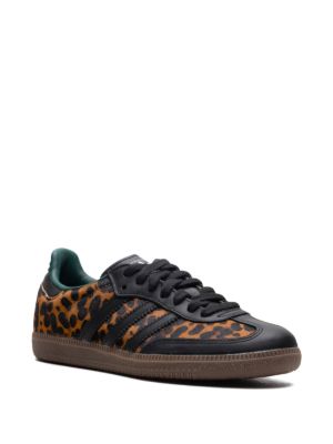 Adidas Samba OG Core Black Collegiate Green Cream White sneakers