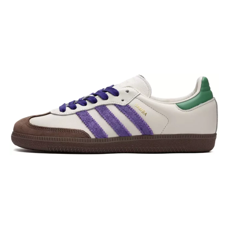 Adidas Samba Og Off White Core Purple Green Brown
