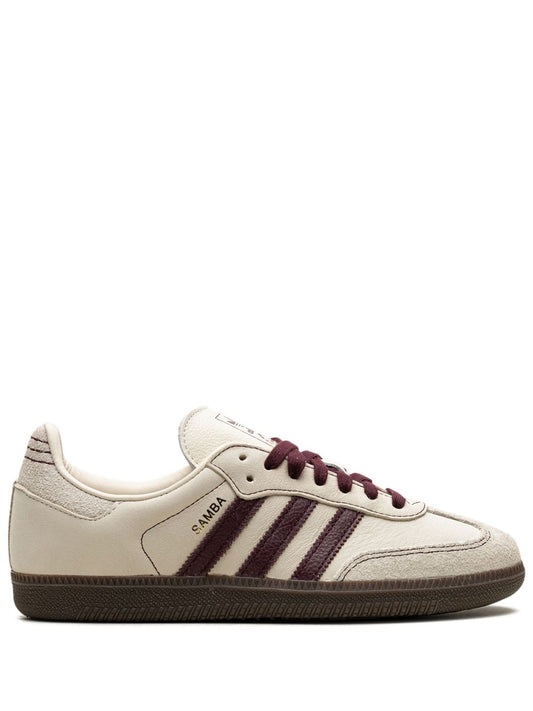 Adidas Samba Wonder White Maroon_Unique Store