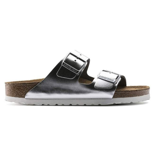 Birkenstock Arizona Soft Footbed Sliver_Unique Store