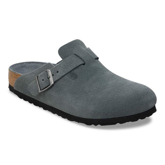 Birkenstock Boston Soft Footbed Basalt Gray Tonal