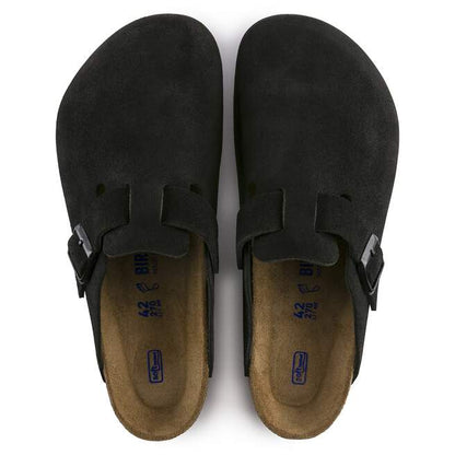 Birkenstock Boston Soft Footbed Black
