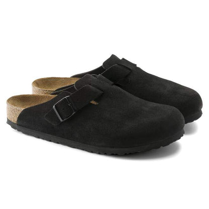 Birkenstock Boston Soft Footbed Black