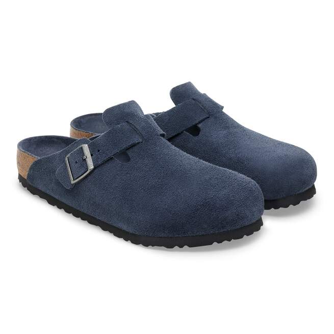 Birkenstock Boston Soft Footbed Navy Tonal