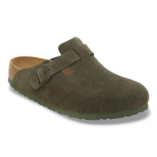 Birkenstock Boston Soft Footbed Thyme Tonal
