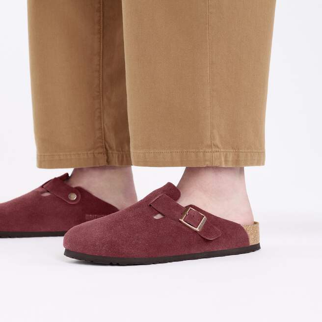 Birkenstock Boston Soft Footbed Zinfandel