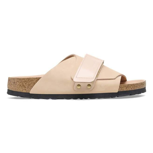 Birkenstock Kyoto Nubuck Leather New Beige_Unique Store