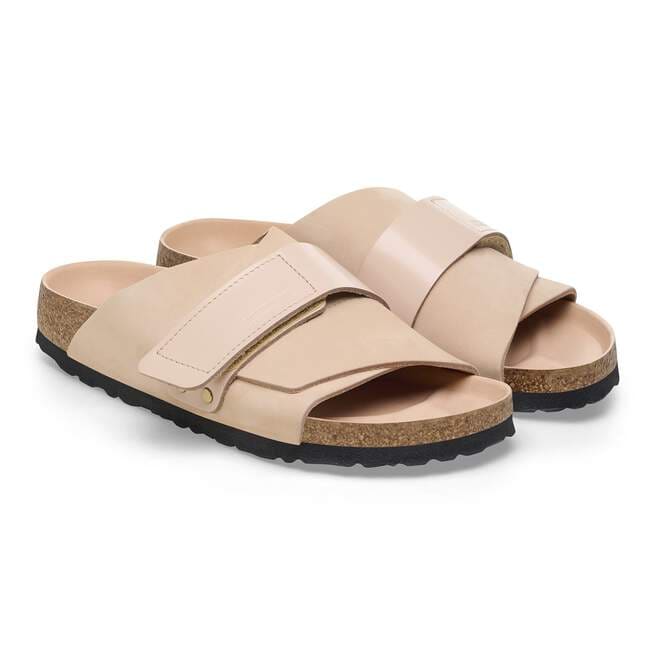 Birkenstock Kyoto Nubuck Leather New Beige