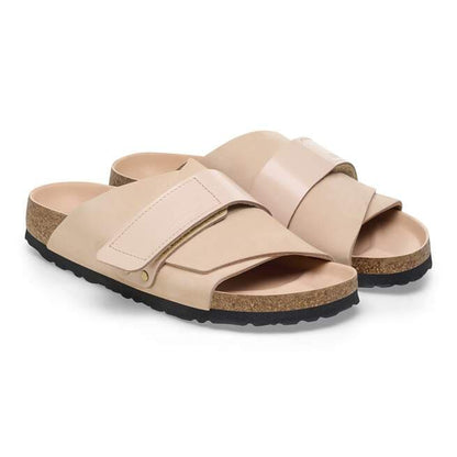 Birkenstock Kyoto Nubuck Leather New Beige