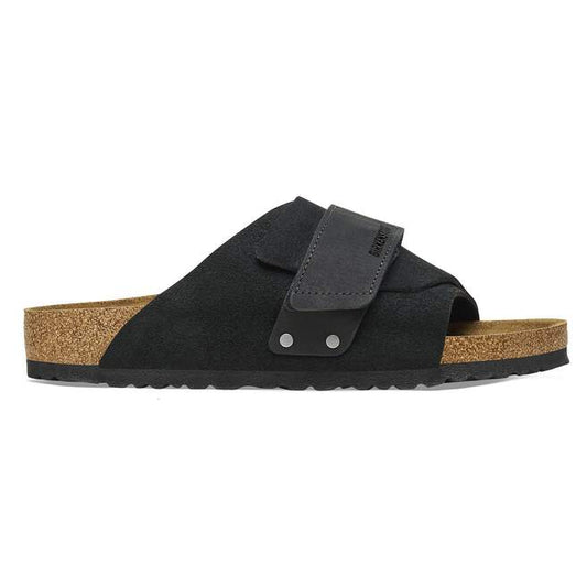 Birkenstock Kyoto Nubuck Leather Suede Black_Unique Store