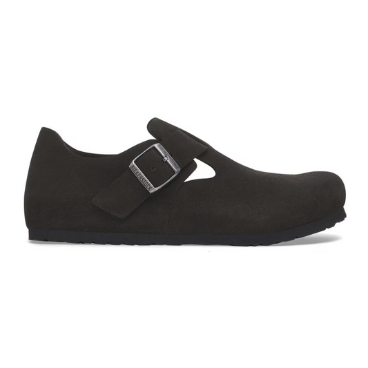 Birkenstock London Suede Leather Black_Unique Store