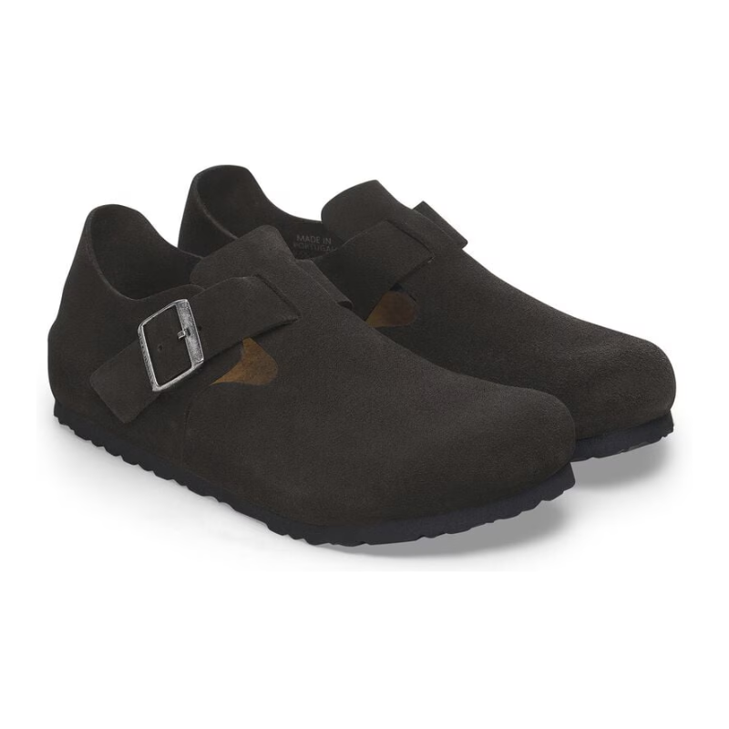 Birkenstock London Suede Leather Black
