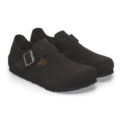 Birkenstock London Suede Leather Black