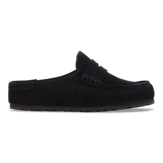 Birkenstock Naples Wrapped Suede Leather Black_Unique Store