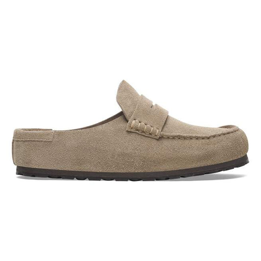 Birkenstock Naples Wrapped Suede Leather Taupe_Unique Store