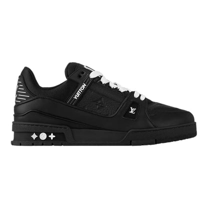 Louis Vuitton LV Trainer Black Sneakers_Unique Store