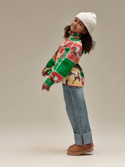 UGG  Tazz Chestnut Kids Slippers