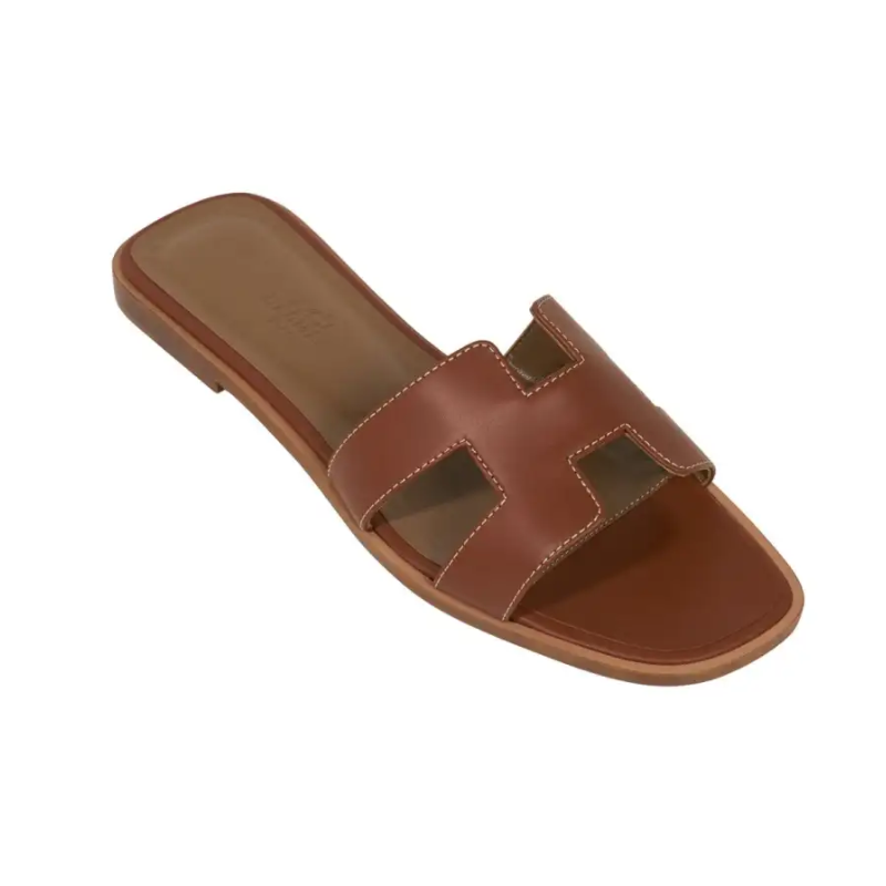Hermes Oran Sandal Gold