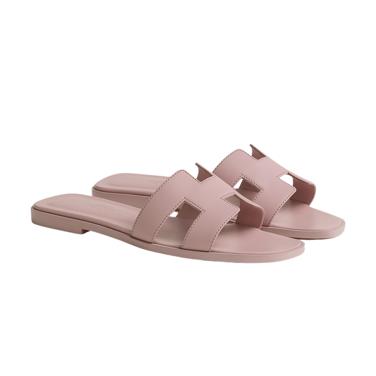 Hermes Oran Sandal Rose Cancan