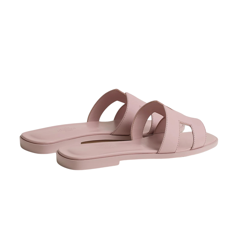 Hermes Oran Sandal Rose Cancan