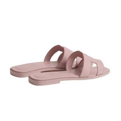 Hermes Oran Sandal Rose Cancan
