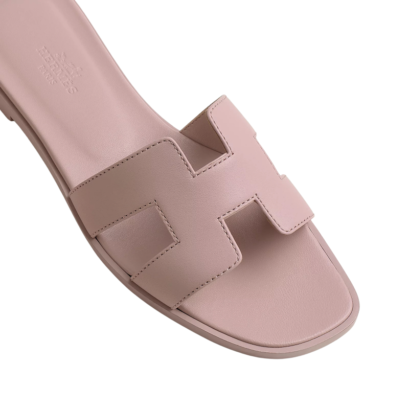 Hermes Oran Sandal Rose Cancan