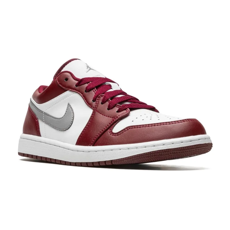 Jordan 1 Low White Bordeaux