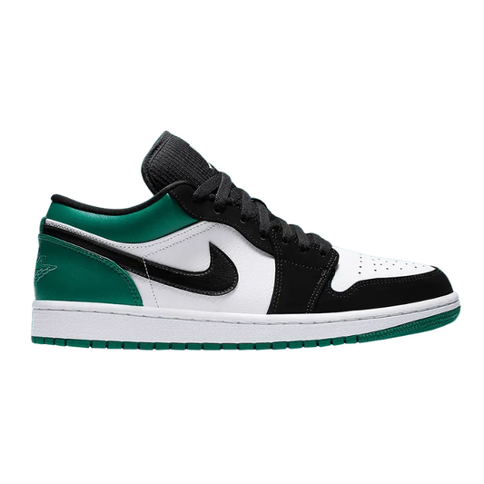 Jordan 1 Low  White Black Mystic Green_Unique Store
