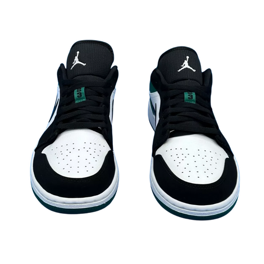 Jordan 1 Low  White Black Mystic Green