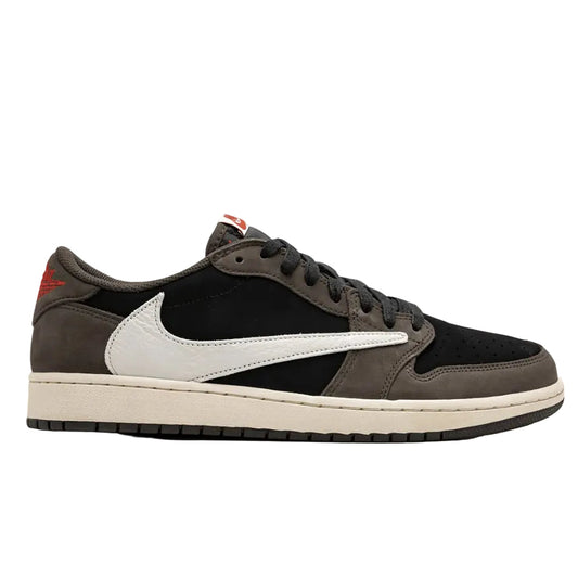 Jordan X Travis Scott Air Jordan 1 Low Black Brwon Tones Sneakers_Unique Store
