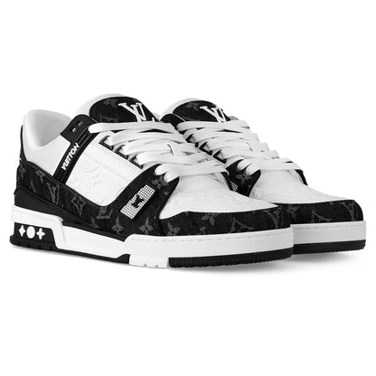 Louis Vuitton LV Trainer White Black Sneakers