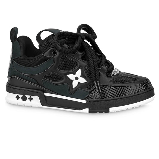Louis Vuitton LV Skate Black White Sneaker_Unique Store