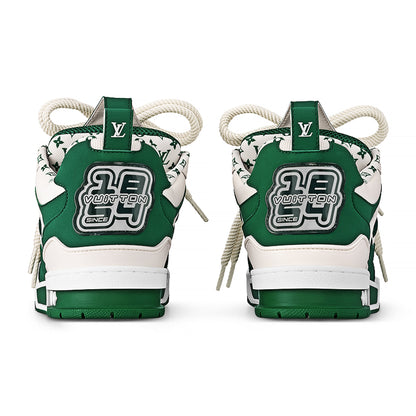 Louis Vuitton LV Skate Green White Sneakers