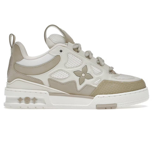Louis Vuitton LV Skate Beige White Sneakers_Unique Store