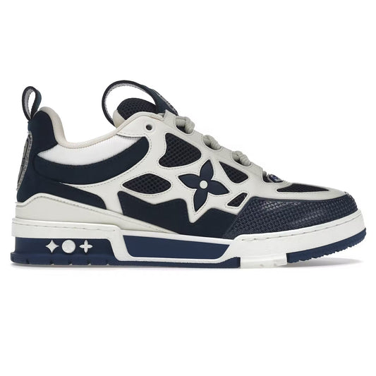 Louis Vuitton LV Skate Sneaker Marine White Sneakers_Unique Store