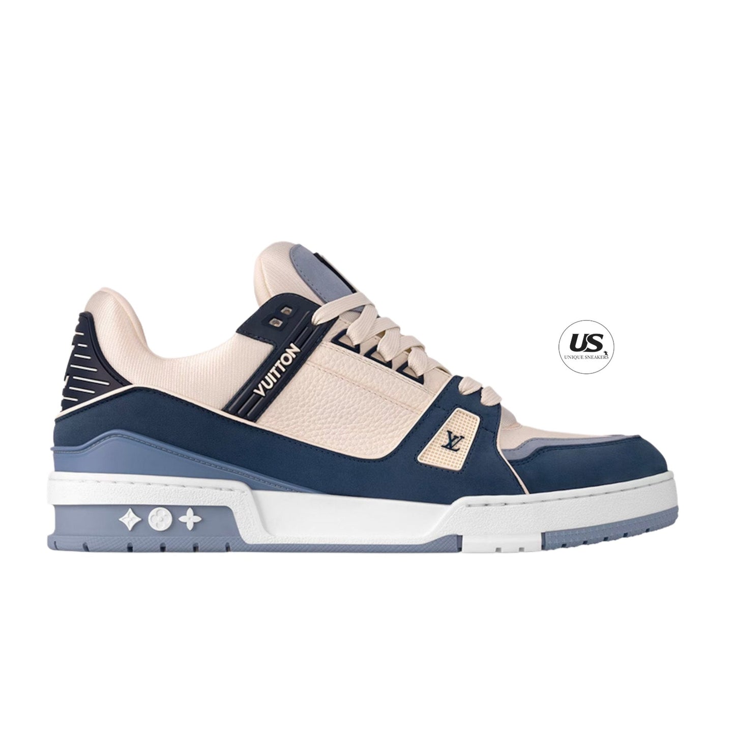 Louis Vuitton LV Trainer Blue sneaker_Unique Store