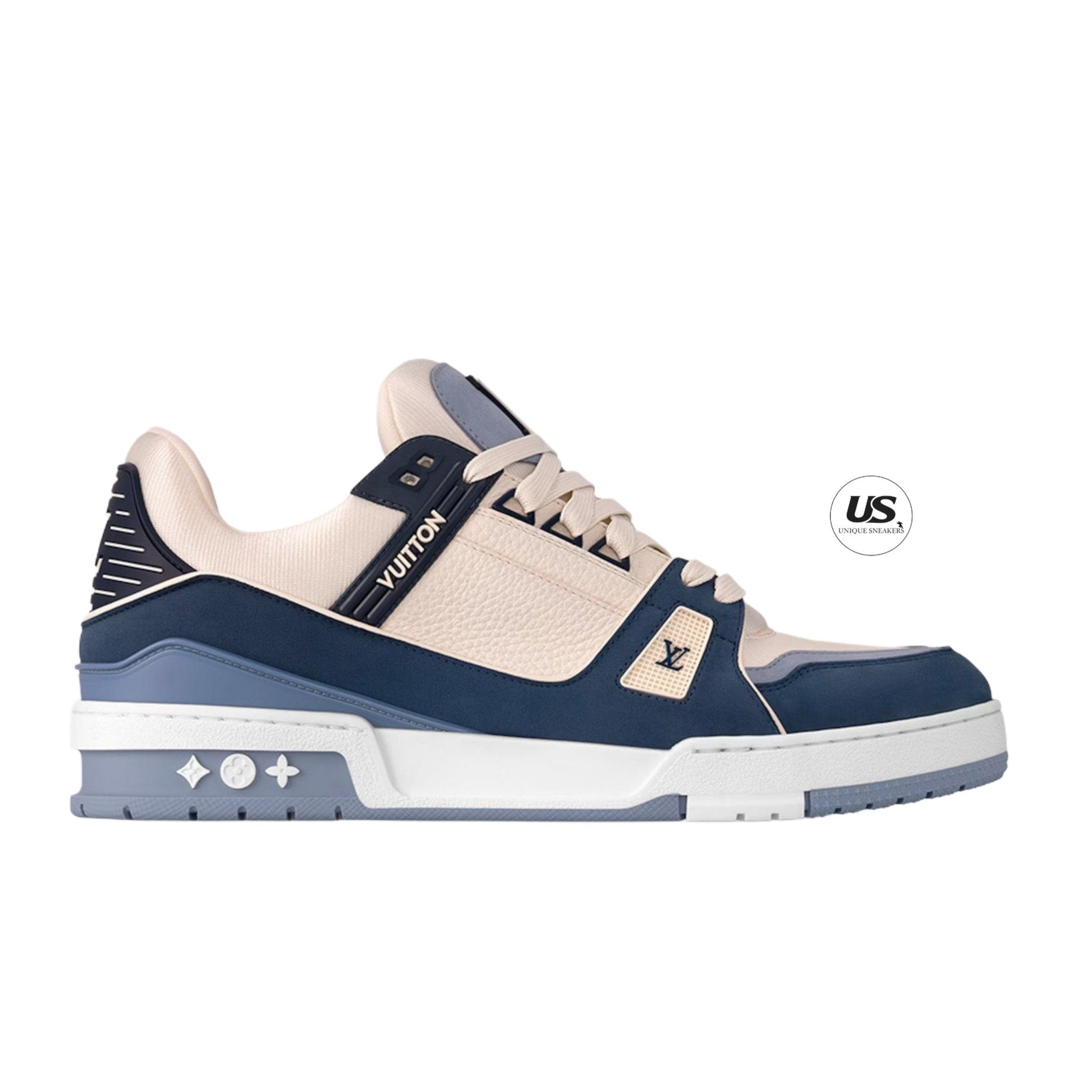 Louis Vuitton LV Trainer Blue sneaker_Unique Store