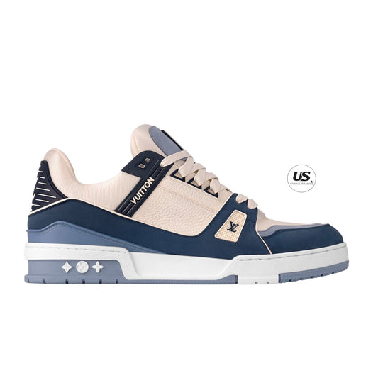Louis Vuitton LV Trainer Blue sneaker_Unique Store