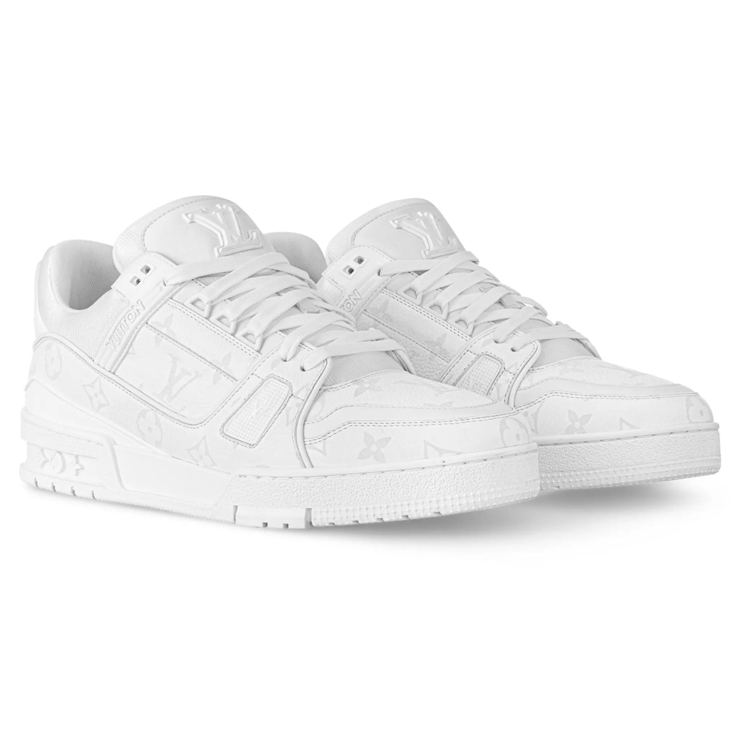 Louis Vuitton LV Trainer White Monogram Sneakers