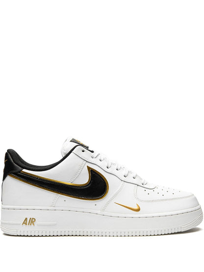 Nike Air Force 1 Low 07 White Black Gold_Unique Store