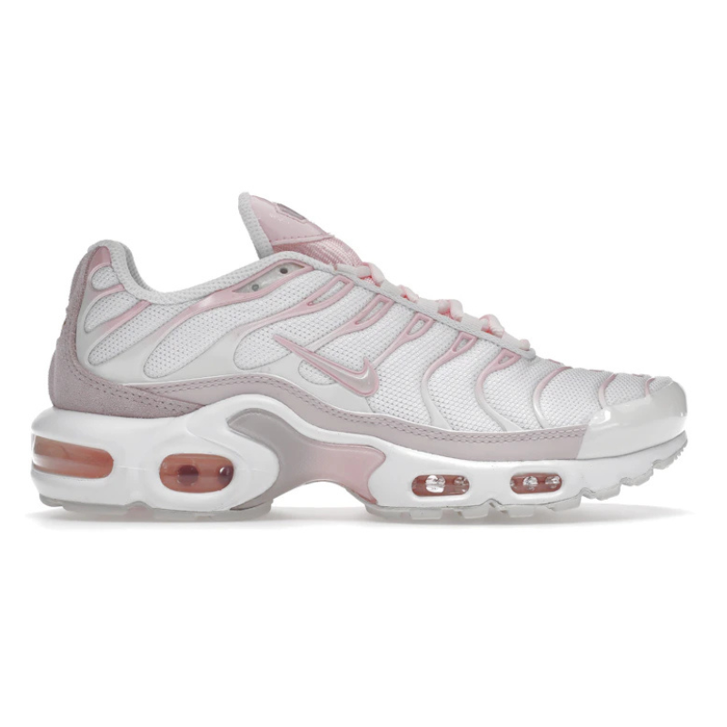Nike Air Max Plus Tn White Pink Rise Sneakers_Unique Store