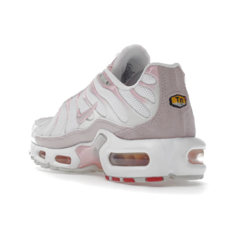 Nike Air Max Plus Tn White Pink Rise Sneakers