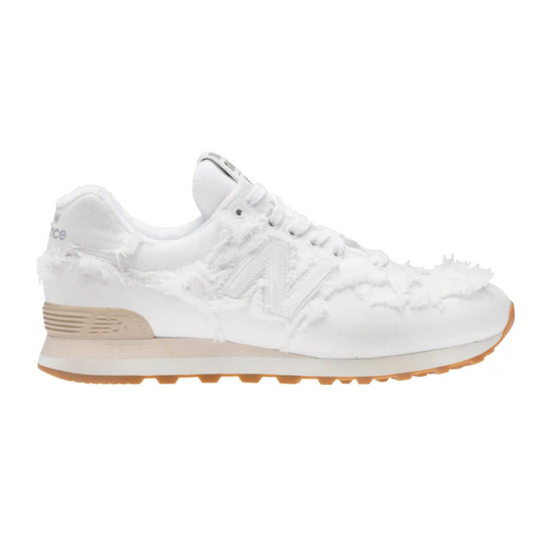 Miu Miu x New Balance 574 Denim White sneakers_Unique Store