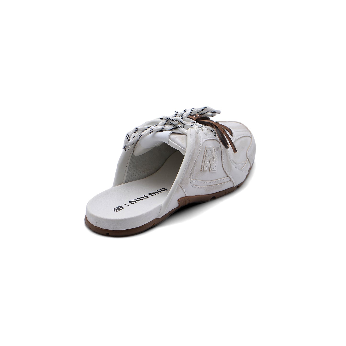 Miu Miu x New Balance 530 SL White Mule