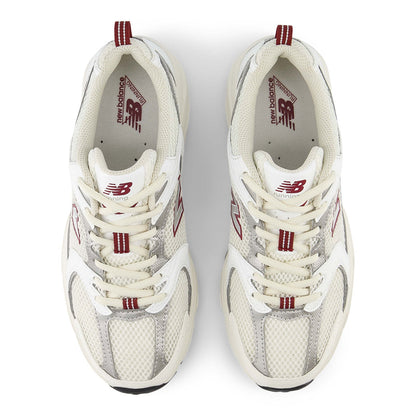 New Balance 530 Sea Salt Mercury Red