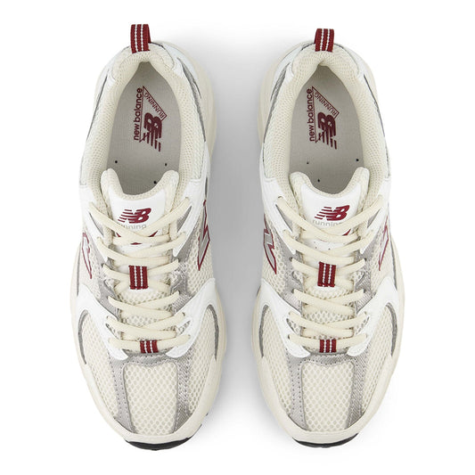 New Balance 530 Sea Salt Mercury Red