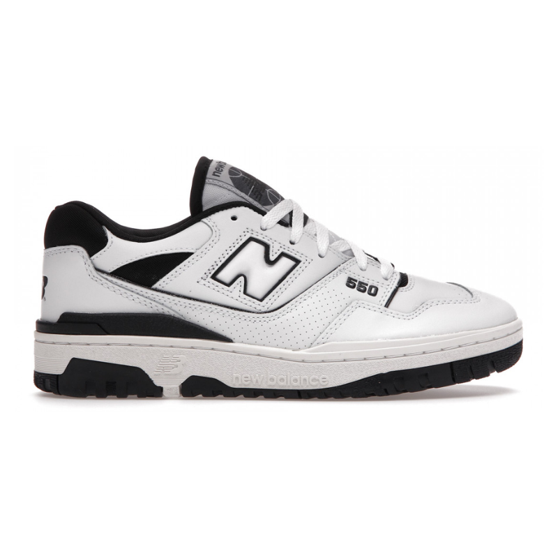 New Balance 550 White Black Rain Cloud_Unique Store