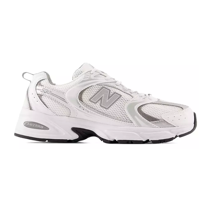 New Balance 530 White Silver Metallic_Unique Store